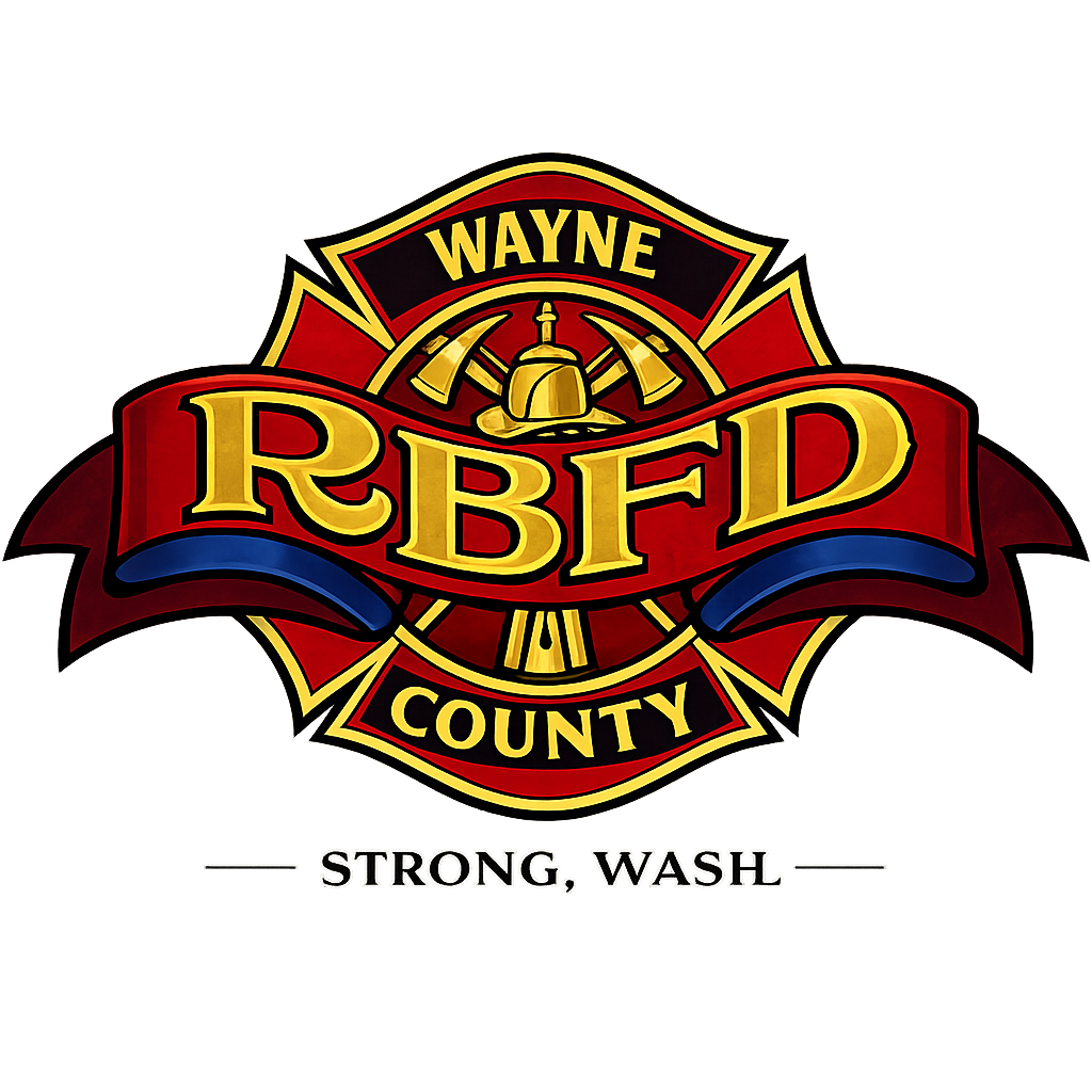 Red Beard Fire Department door decal